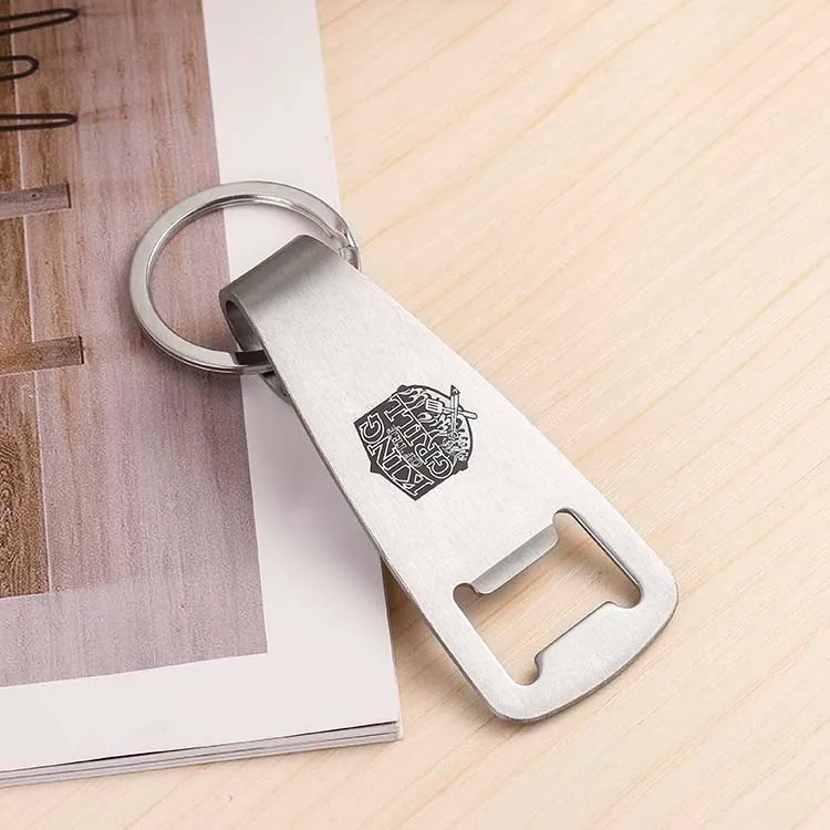 Stainless Bottle Opener Keychain