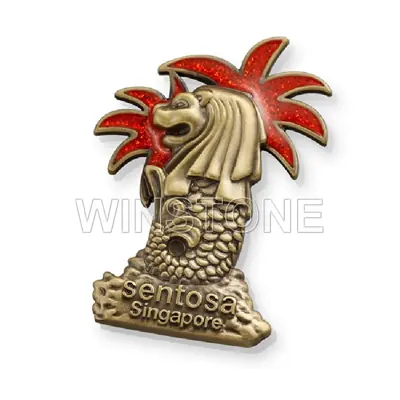 Antique Bronze Statue Magnet