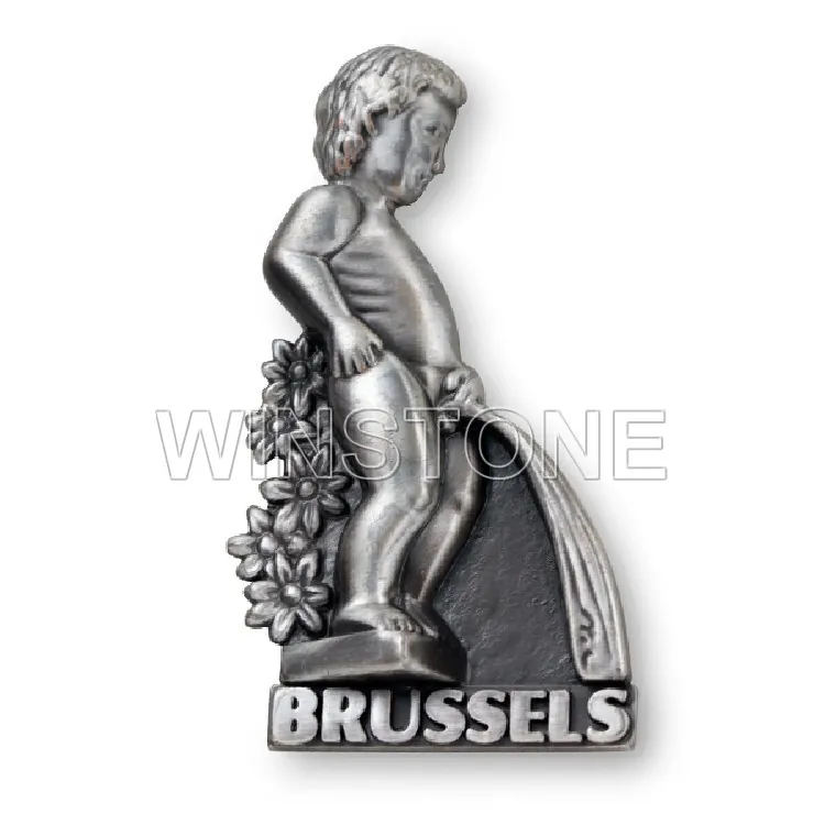 Pewter Statue Magnet