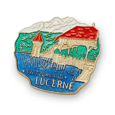 Lake Town Scenic Magnet